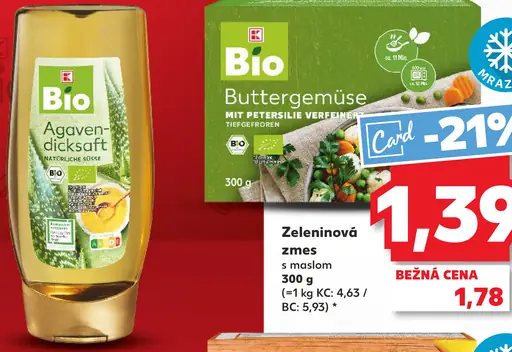 K-Bio Zeleninová zmes s maslom