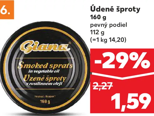 K-Classic Údené šproty