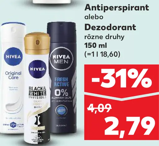 Nivea dezodorant