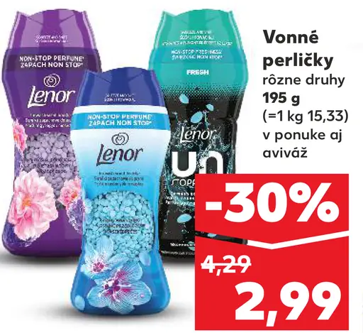 Lenor vonné perličky