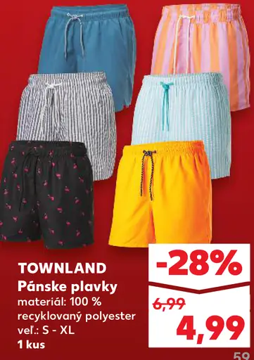 TOWNLAND Pánske plavky