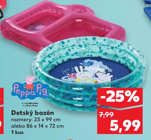 Peppa Pig Detský bazén