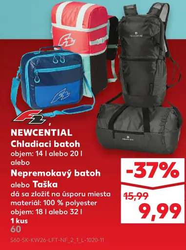 NEWCENTIAL Chladiaci batoh