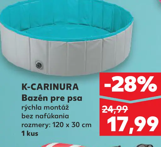 K-CARINURA Bazén pre psa