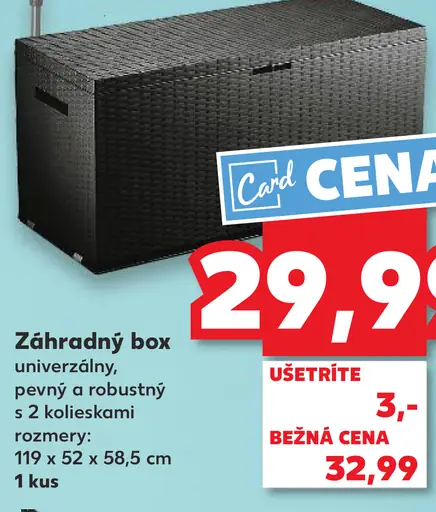 Záhradný box univerzálny