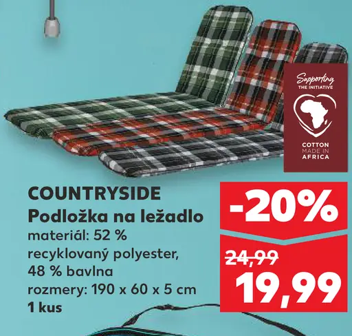 COUNTRYSIDE Podložka na ležadlo
