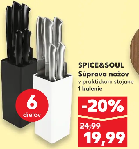 Spice&Soul Súprava nožov