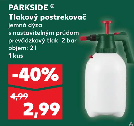 Parkside Tlakový rozprašovač