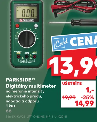 Parkside Digitálny multimeter
