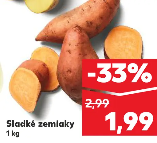 Bataty sladké zemiaky