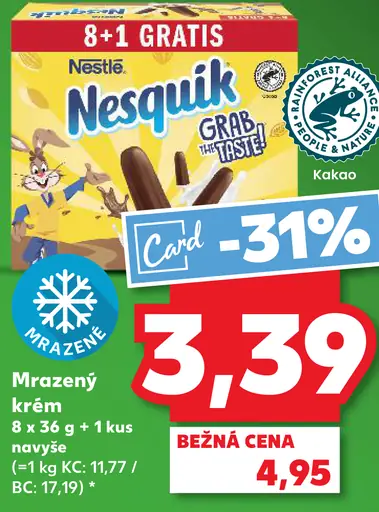 Nesquik Mrazený krém