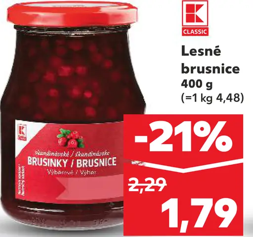 K-Classic Lesné brusnice