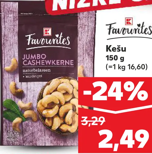 Favorites Kešu