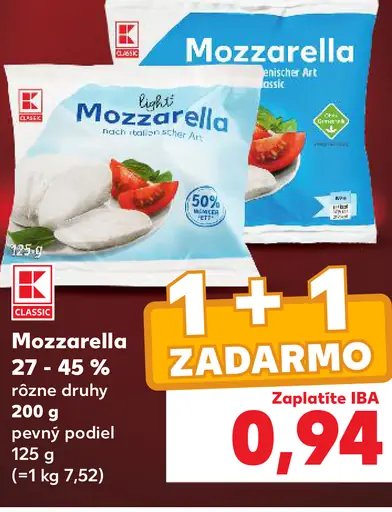 K-Classic Mozzarella