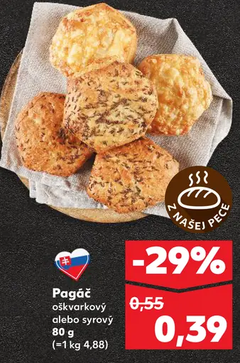 Pagáč oškvarkový alebo syrový