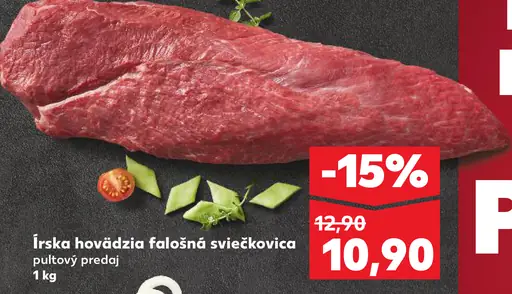 Írska hovädzia falošná sviečkovica