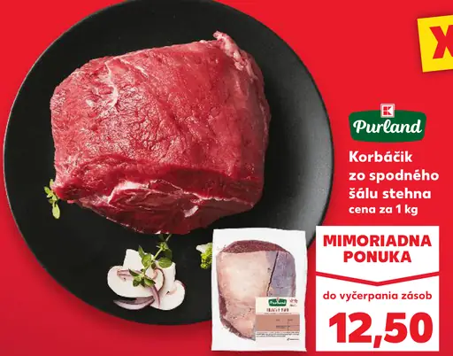 Purland Korbáčik zo spodného šálu stehna