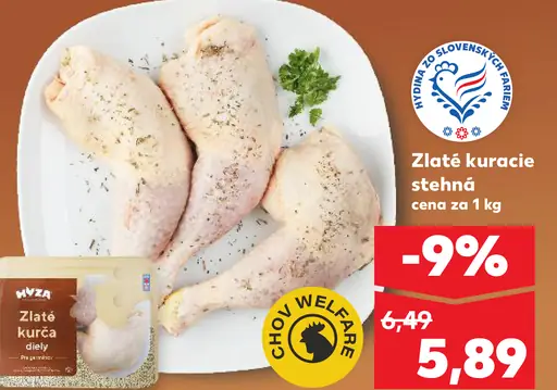 Zlaté kuracie stehná
