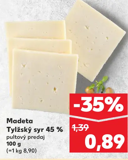 Madeta Tylžský syr 45%