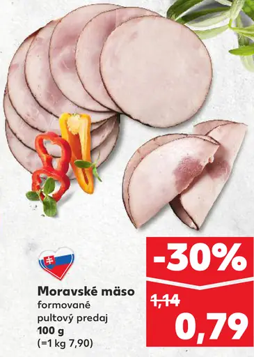 Moravské mäso formované
