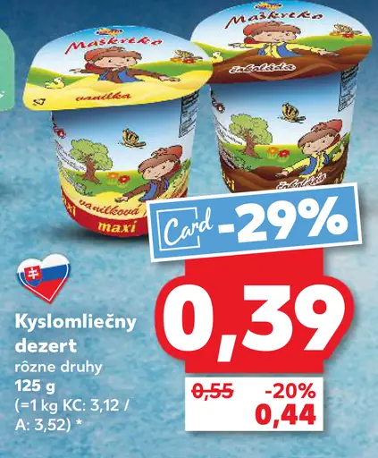 Rajo Kyslomliečny dezert