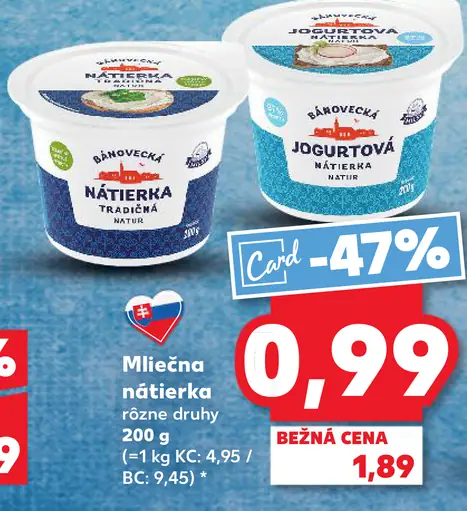 Jižní Mléčna nátierka