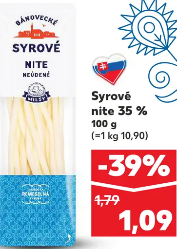 Bánovecké syrové nite