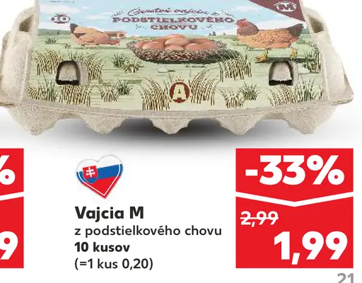 K-Classic Vajíčka z podstielkového chovu