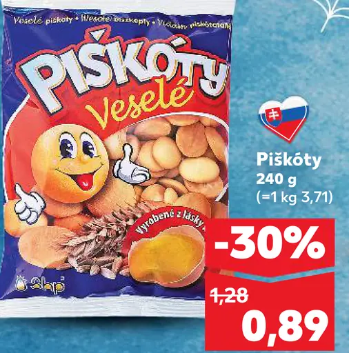 Piškoty Veselé