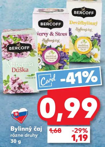 Bercoff Bylinný čaj