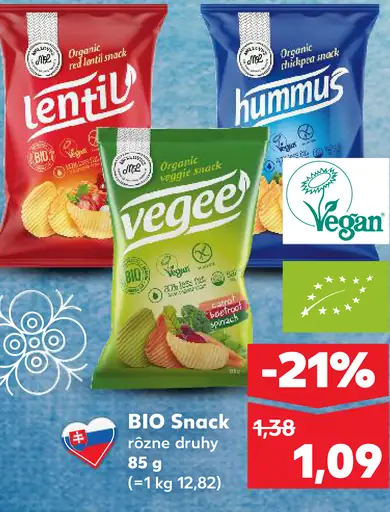 Lentil Hummus BIO Snack