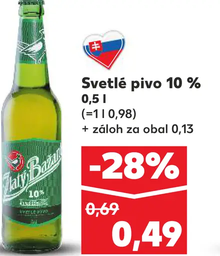 Baily Bardy Svetlé pivo plechovka