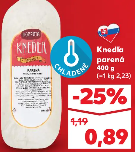 Dobrota Knedľa parená