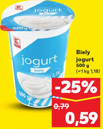 Classic Biely jogurt