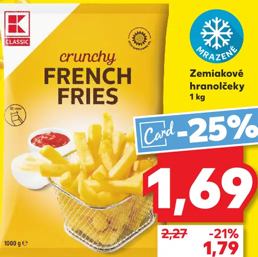 K Classic Zemiakové hranolčeky