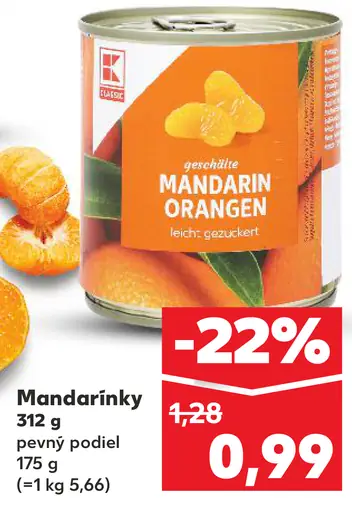 K-Classic Mandarínky