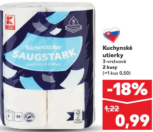K-Classic Kuchynské utierky
