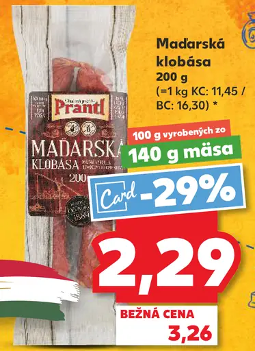 Prantl Maďarská klobása
