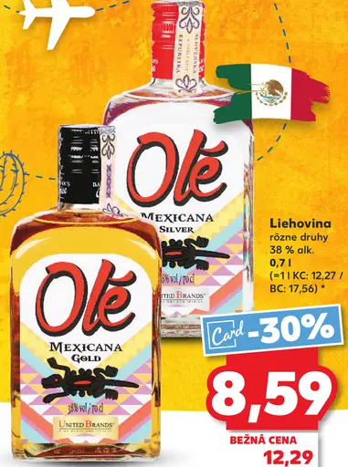 Olé Liehovina rôzne druhy