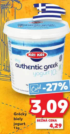Kri Kri Grécky biely jogurt