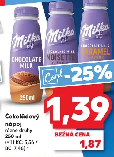 Milka Čokoládový nápoj