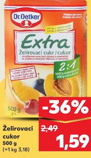 Dr. Oetker Extra želírovací cukor