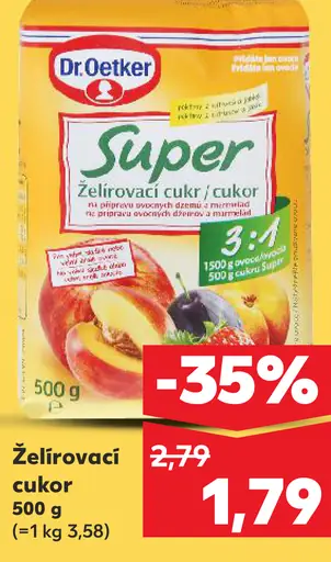 Dr. Oetker želírovací cukor Super