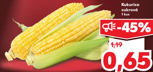 Kukuriča cukrová predvarené