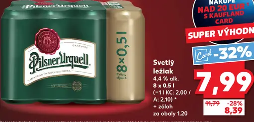Pilsner Urquell plechovka