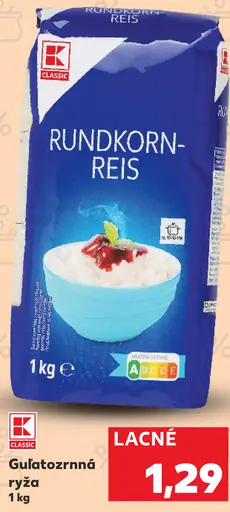 K-Classic Gulatozrnná ryža