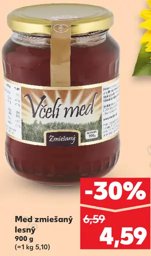 Lesný zmesi včelí med