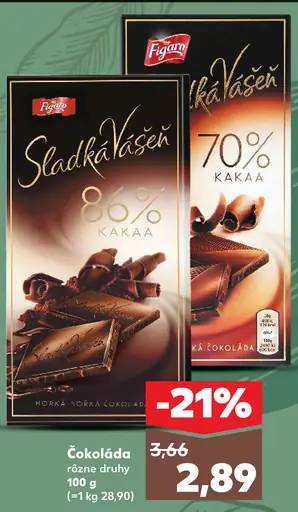 Figaro Čokoláda Sladká Vášeň