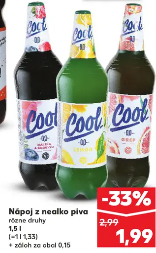 Cool nápoj z nealko piva