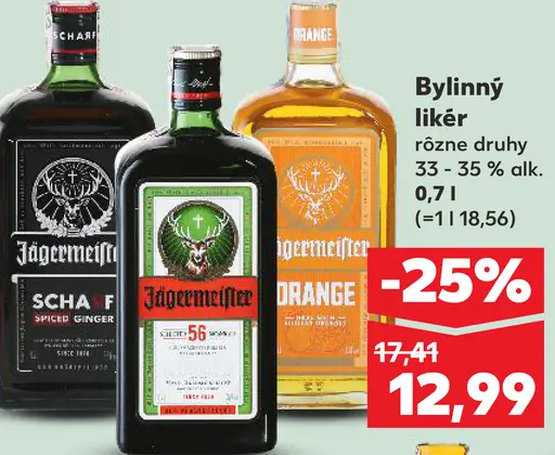Jägermeister bylinný likér